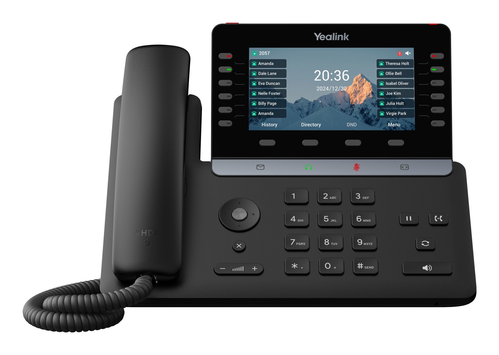 Téléphone IP SIP Yealink T85W (Wi-Fi)