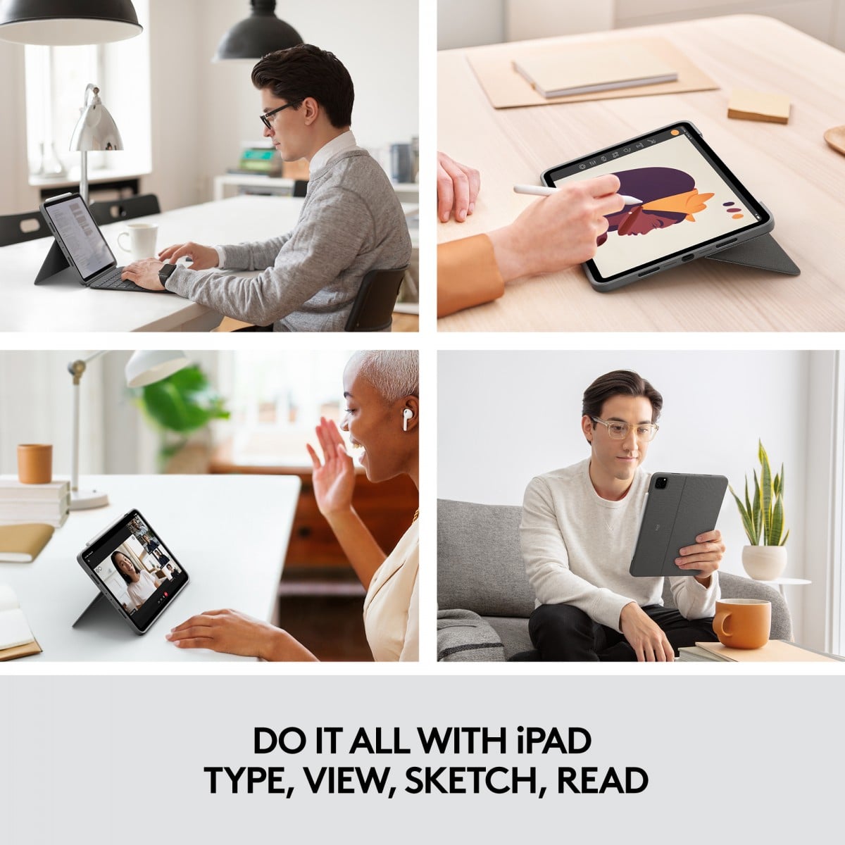Combo Touch iPad Pro 11" Grey UK