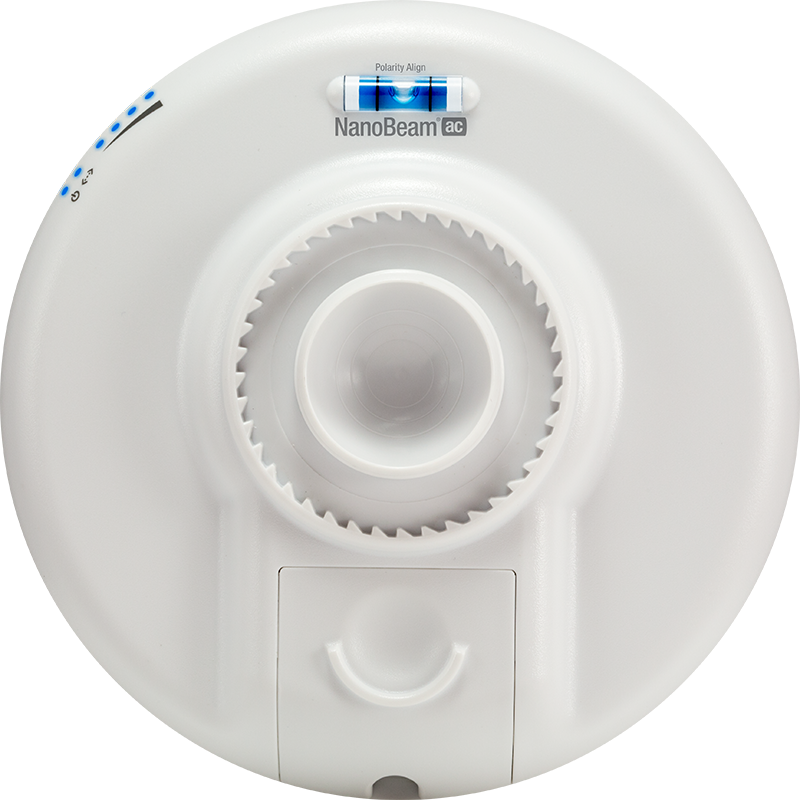 Ubiquiti NBE-2AC-13 Networks NanoBeam 2AC Blanc Connexion Ethernet, supportant l'alimentation via ce port (PoE)