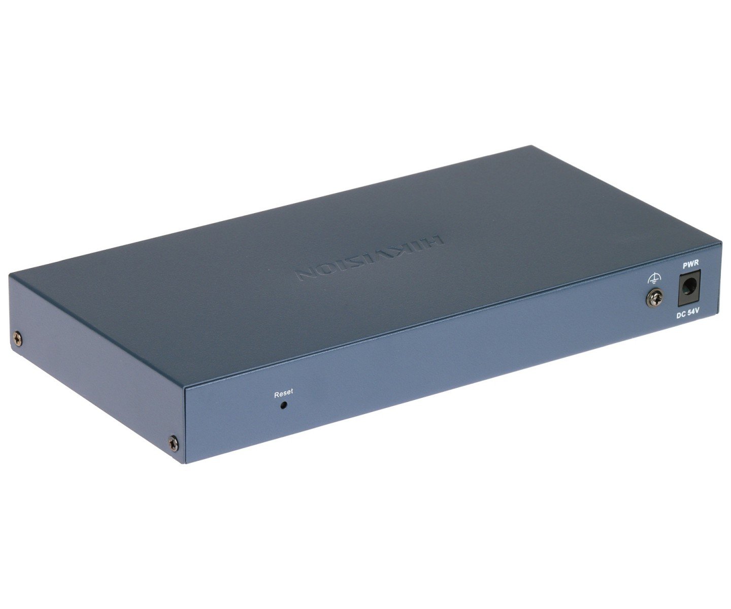 Hikvision DS-3E1310HP-EI(B) commutateur réseau Géré Fast Ethernet (10/100) Connexion Ethernet, supportant l'alimentation via ce port (PoE) Gris