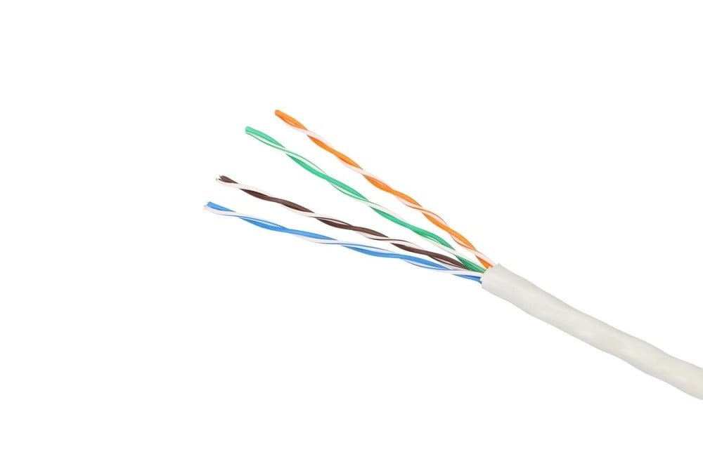 Extralink CAT5E UTP (U/UTP) V2 INDOOR TWISTED PAIR 100M câble de réseau Gris U/UTP (UTP)