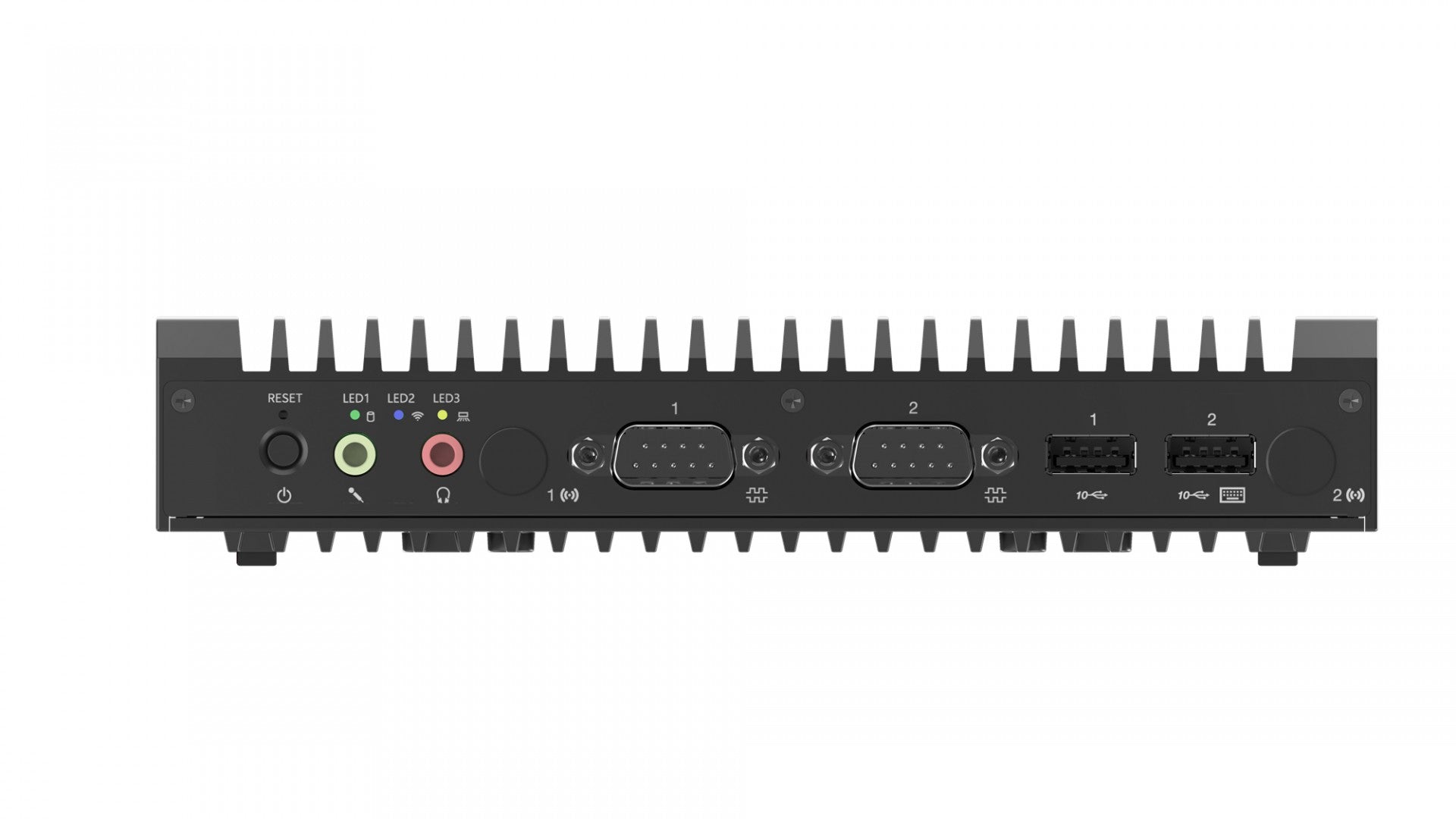 Lenovo ThinkEdge SE10 Intel Atom® x6425RE 8 Go DDR4-SDRAM 256 Go SSD Windows 11 IoT Enterprise Mini PC Noir