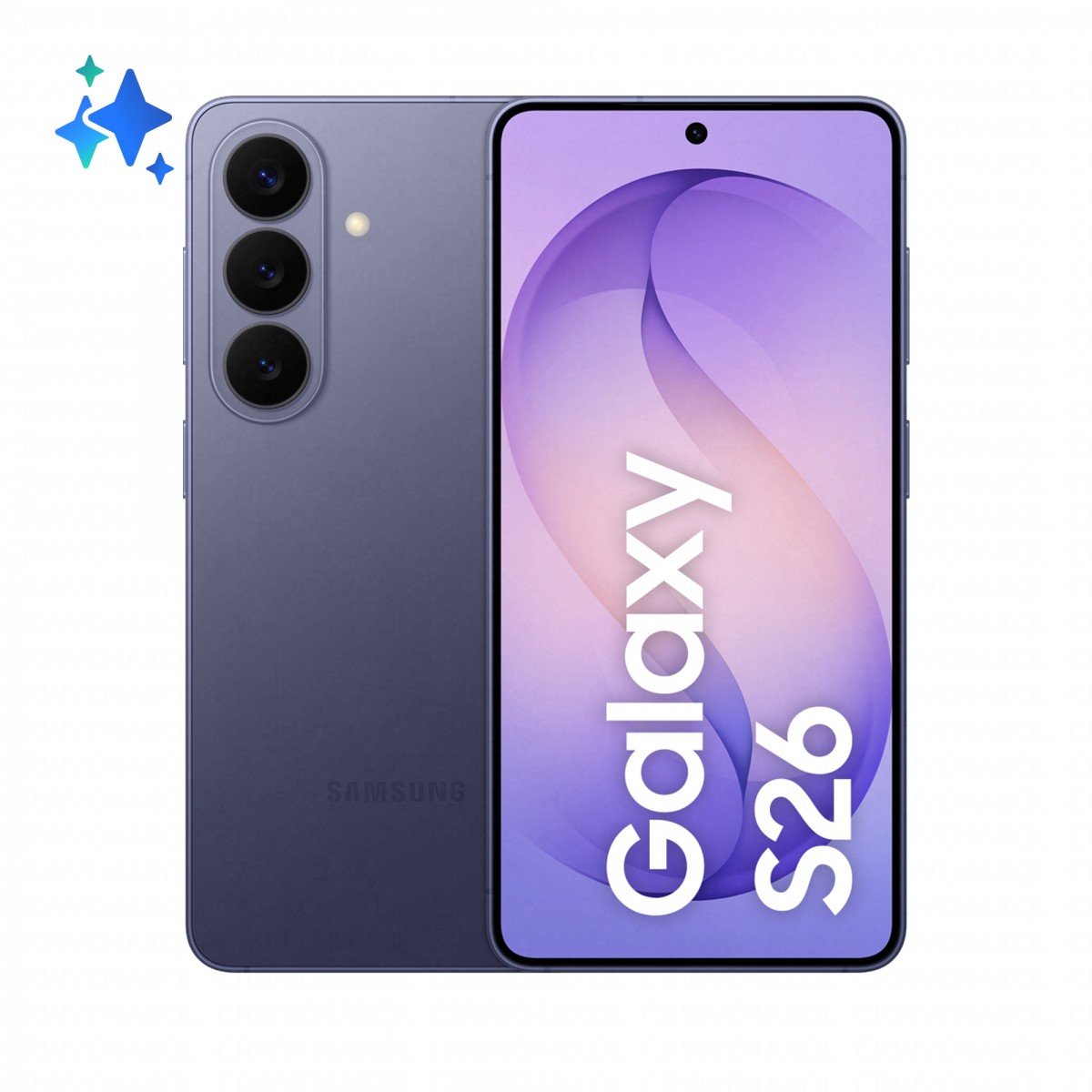 "Samsung Galaxy S26 16 cm (6.3"") Double SIM Android 16.0 5G USB Type-C 12 Go 512 Go 4300 mAh Violet"