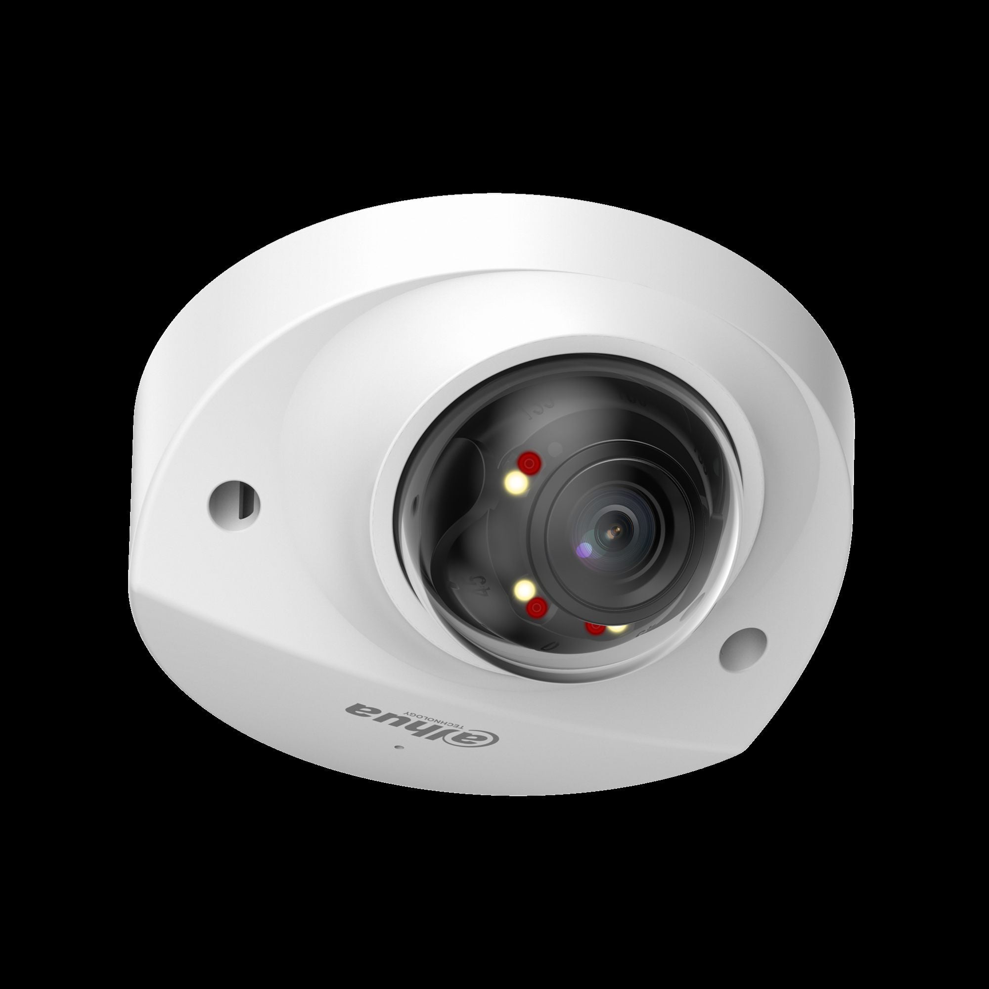 Dahua IPC-HDBW2449F-AS-IL-0280B Caméra réseau dôme fixe 4MP Smart Dual Light WizSense