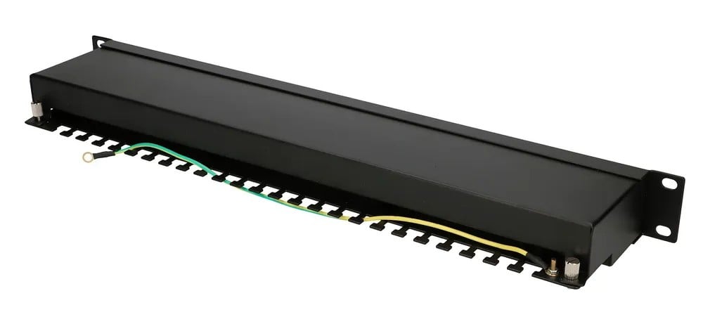 Extralink CAT5E STP V2 | Panneau de brassage | 24 ports