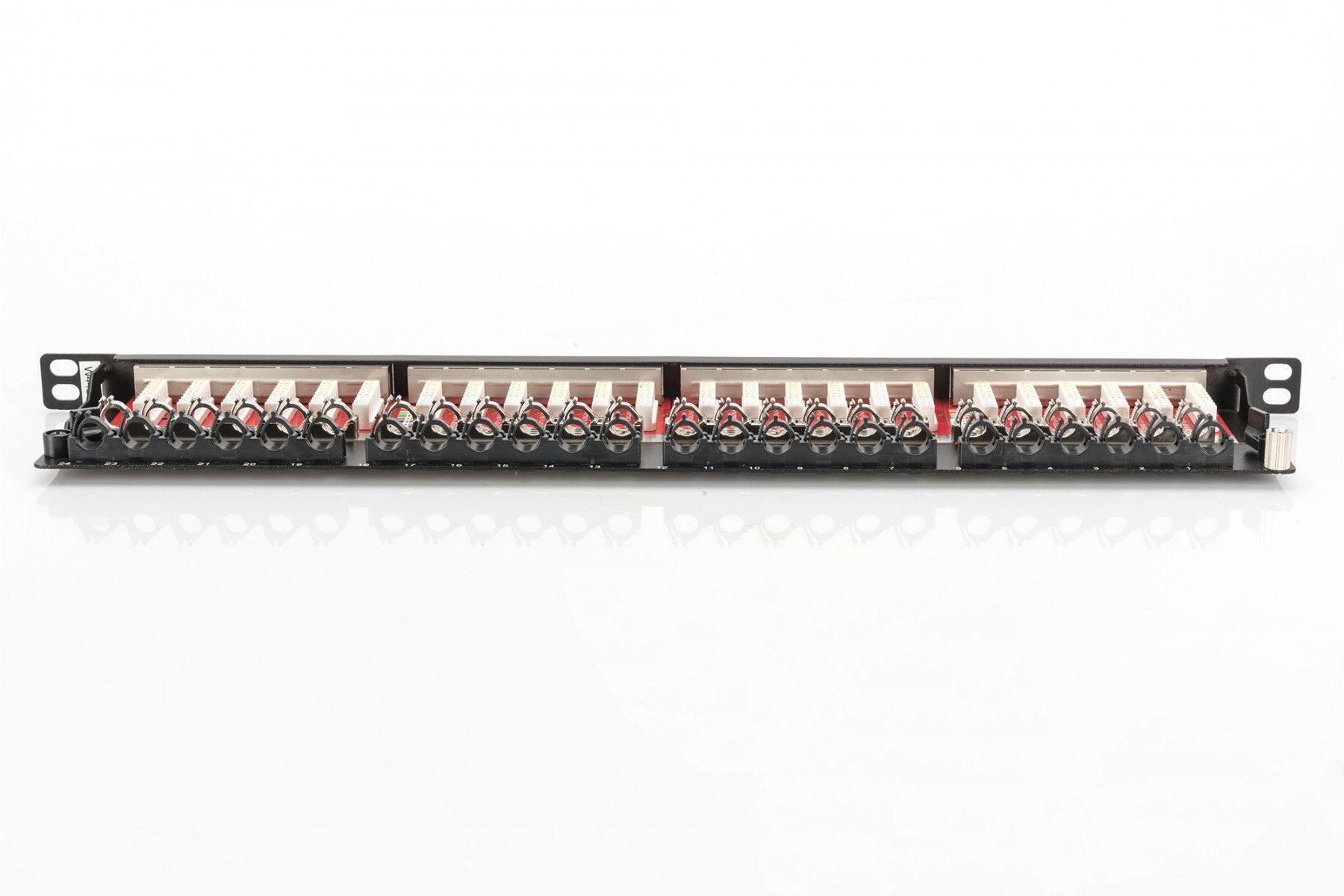 Digitus CAT 6A, panneau de brassage a haute densité de classe EA, blindé