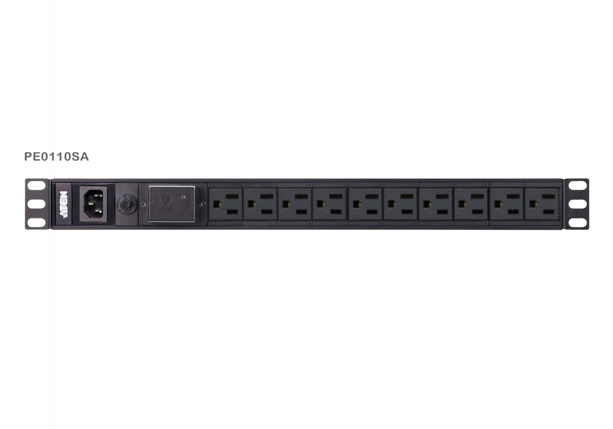 ATEN PE0110SG unité de distribution d'énergie 10 sortie(s) CA Noir