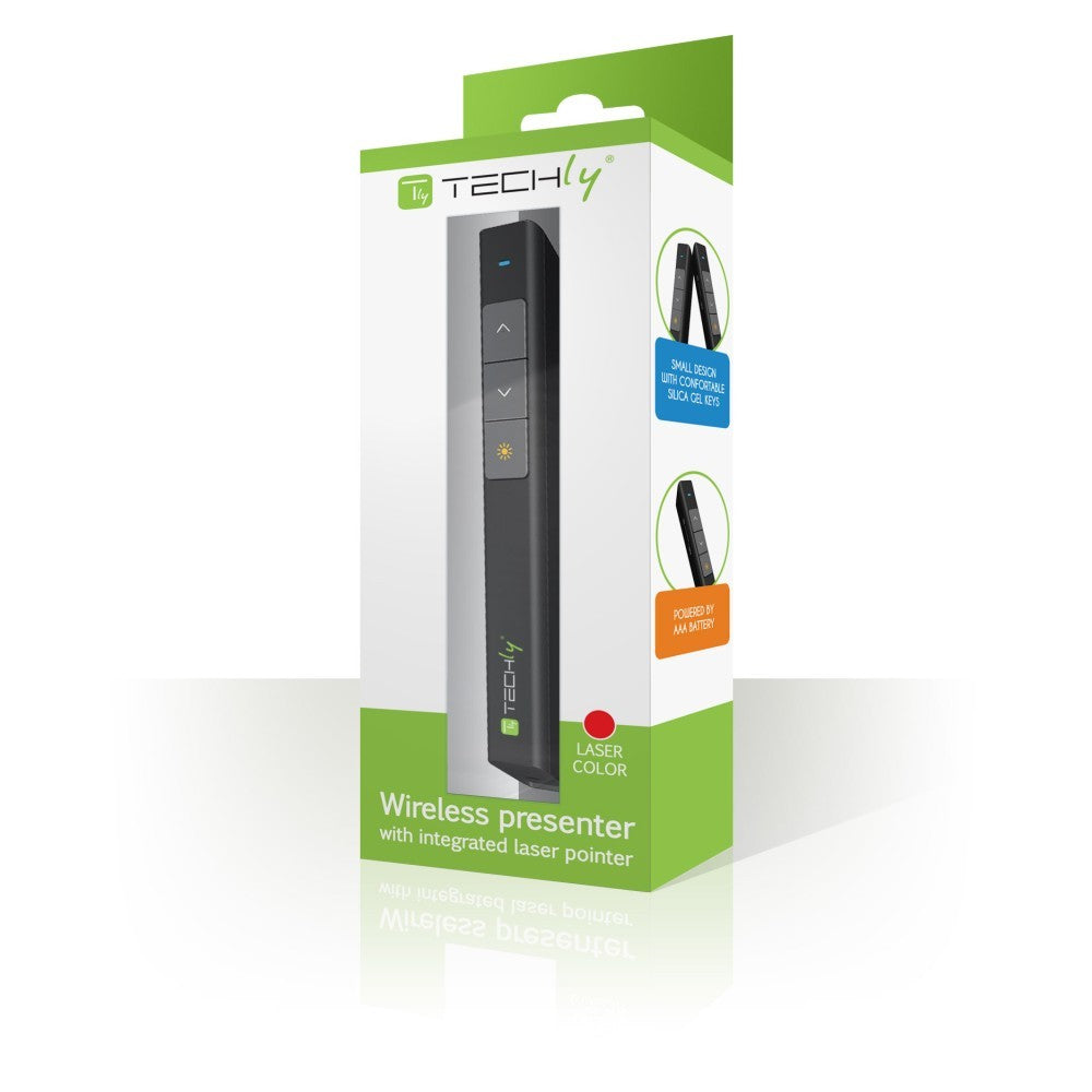 Techly ITC-LASER26 Présentateur sans fil avec pointeur laser