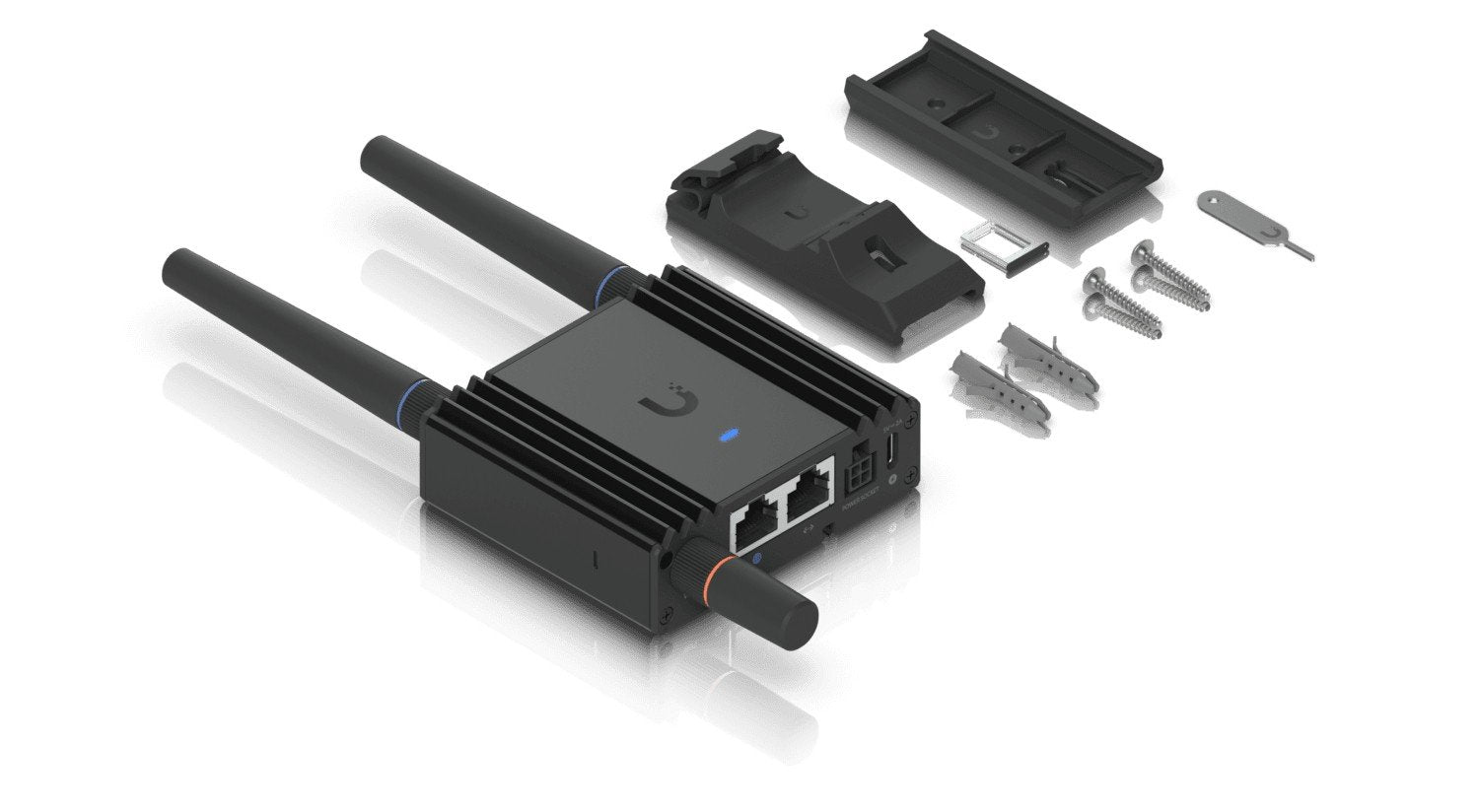 Ultra-compact managed LTE mobile router