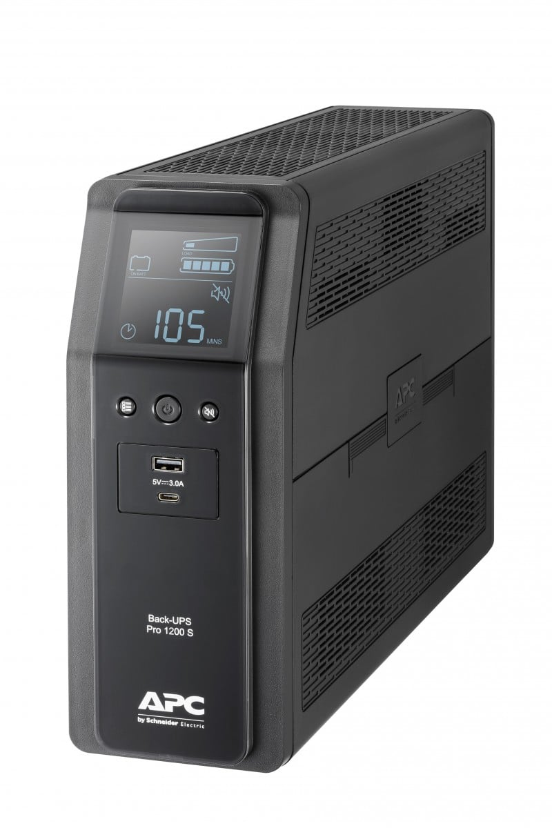 APC Back-UPS Pro BR1200SI UPS AC 220-240V 720Watt 1200VA USB output connectors 8 Black