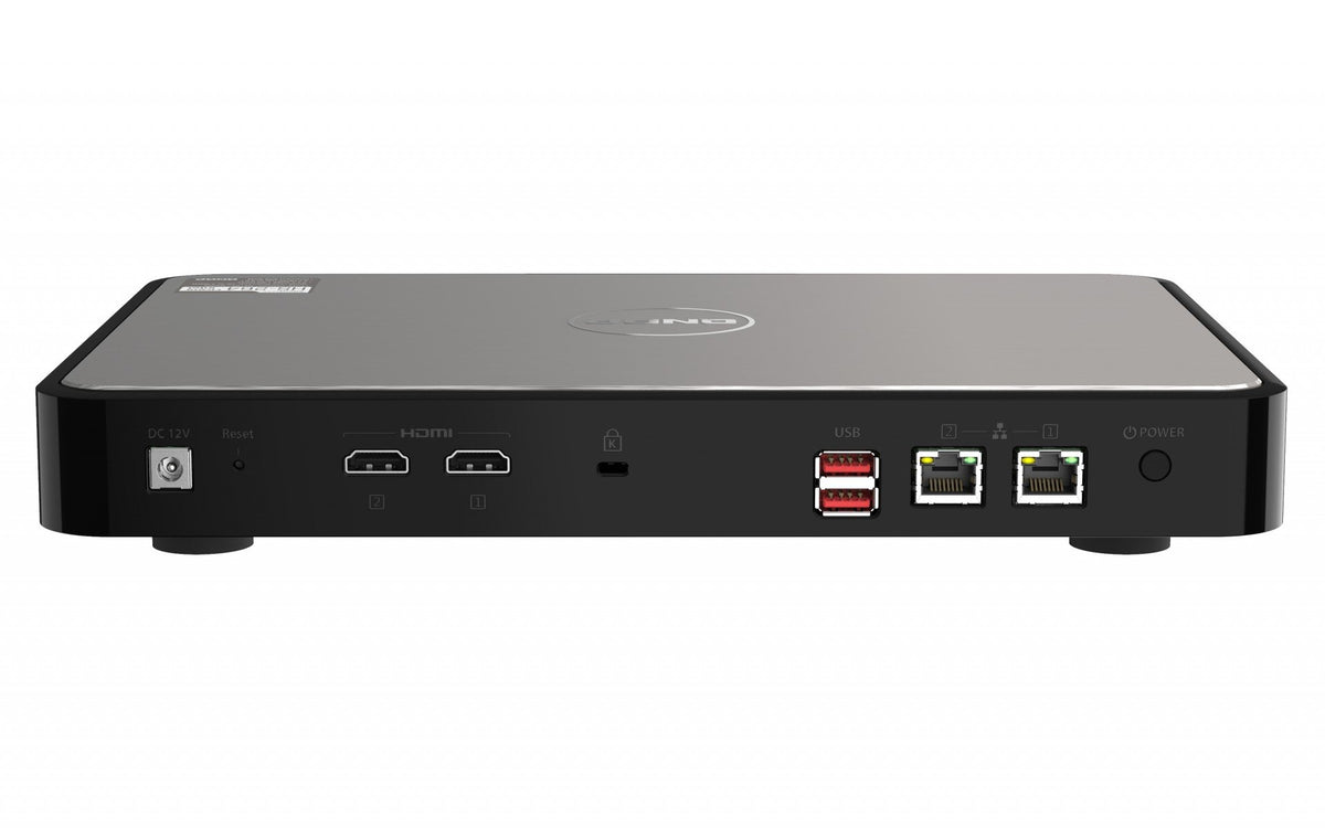 QNAP NAS 2-bay fanless desktop NAS