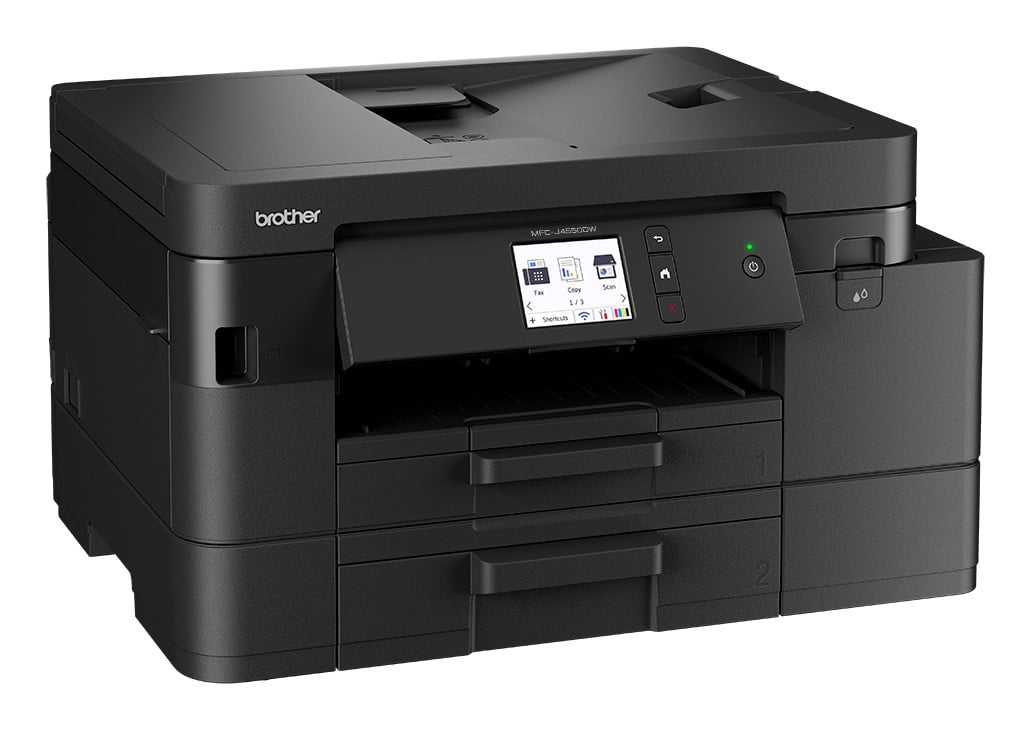 BROTHER MFC-J4550DW Compact all-in-one wireless business ink printer with ADF and two paper trays 20ppm