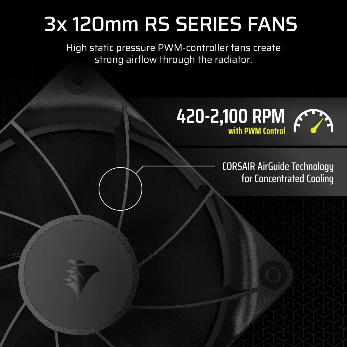 Corsair Nautilus 360 RS Carte mere Refroidisseur liquide tout-en-un Noir