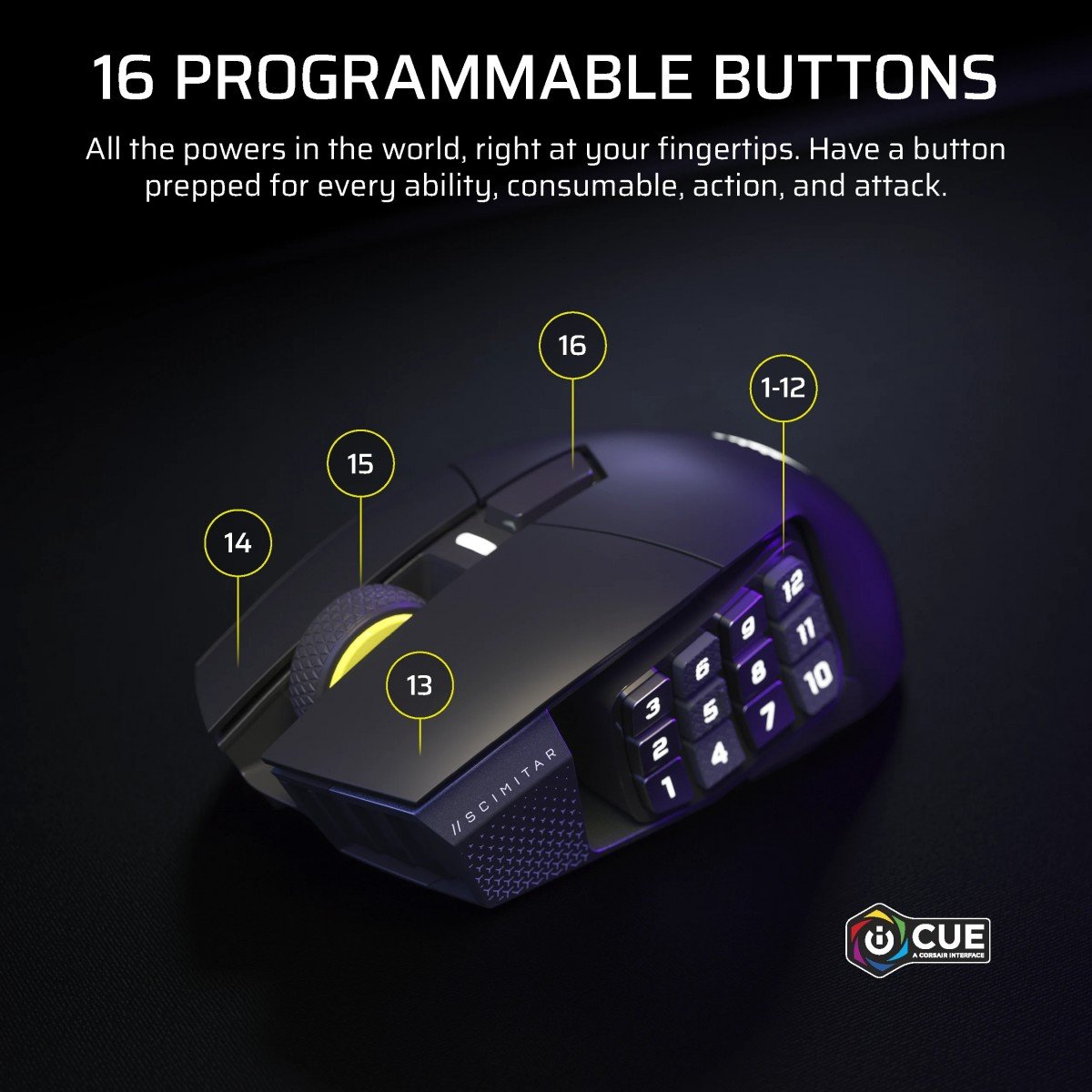 Souris Corsair CH-9314014-WW Noir