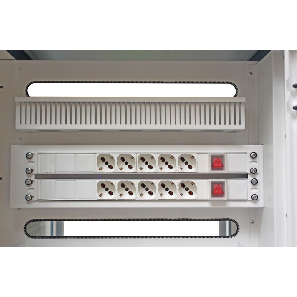 Techly I-CABINET-30DTY Armoire de chargement pour 30 ordinateurs portables tablettes 30 prises AC 230V
