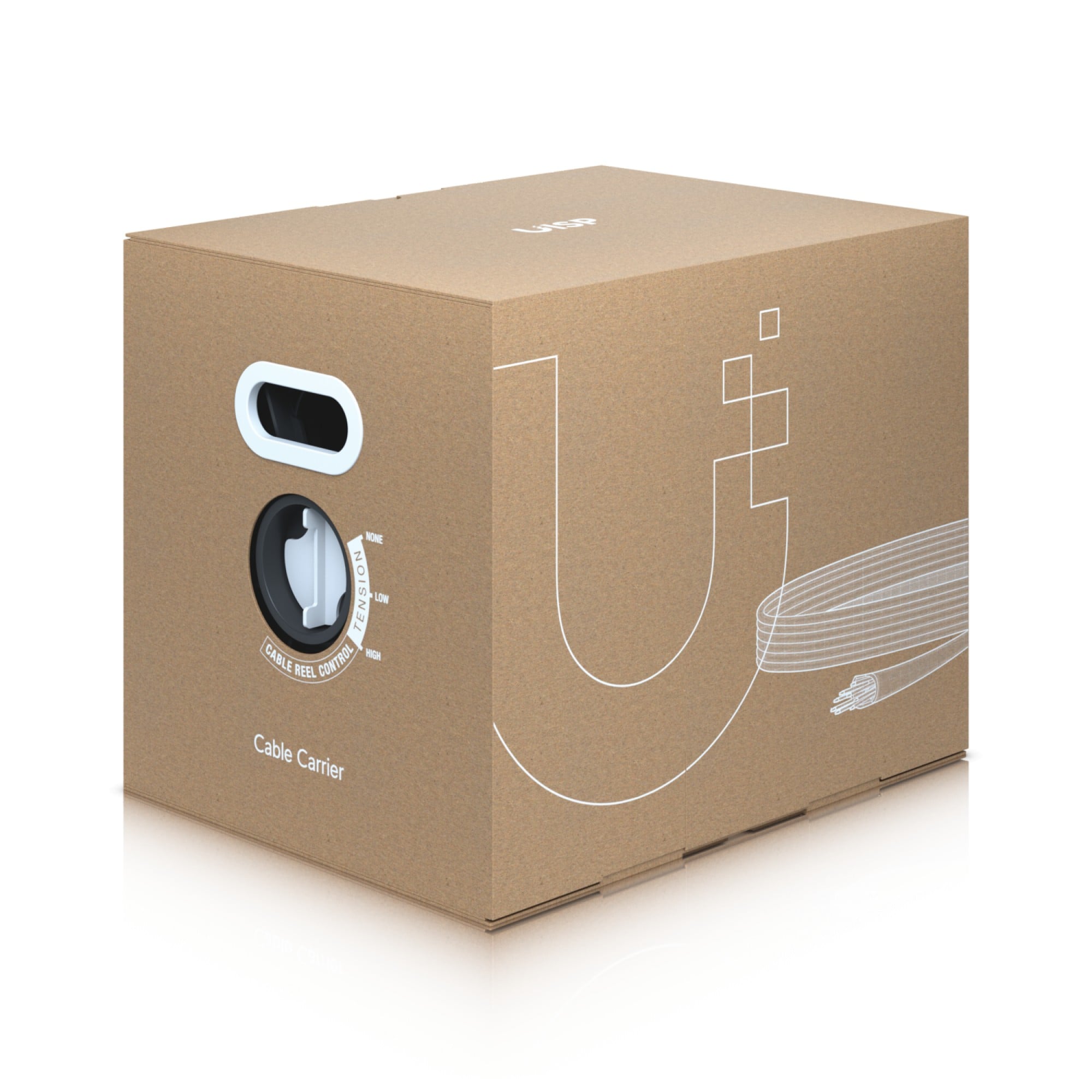 Ubiquiti UISP-CABLE-CARRIER Networks UISP Cable Carrier câble de réseau 305 m Cat5e