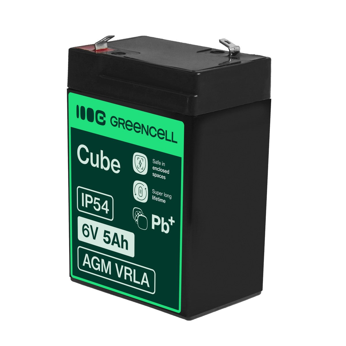 Green Cell AGM11 Batterie de l'onduleur Sealed Lead Acid (VRLA) 6 V 5 Ah