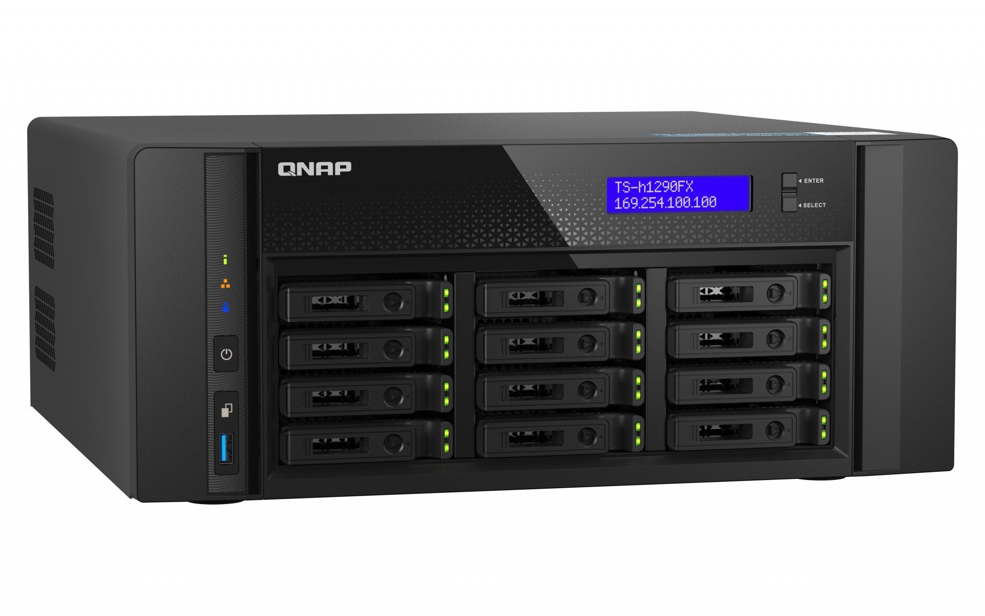 12-Bay U.2 NVMe PCIe Gen4 x4 all-flash d