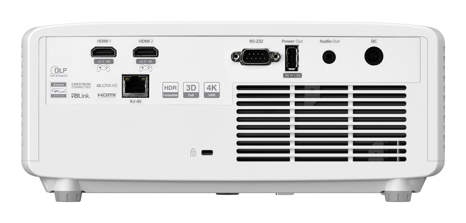 Optoma UHZ35 Projecteur a focale standard 3500 ANSI lumens DLP UHD 4K (3840x2160) Compatibilité 3D Blanc