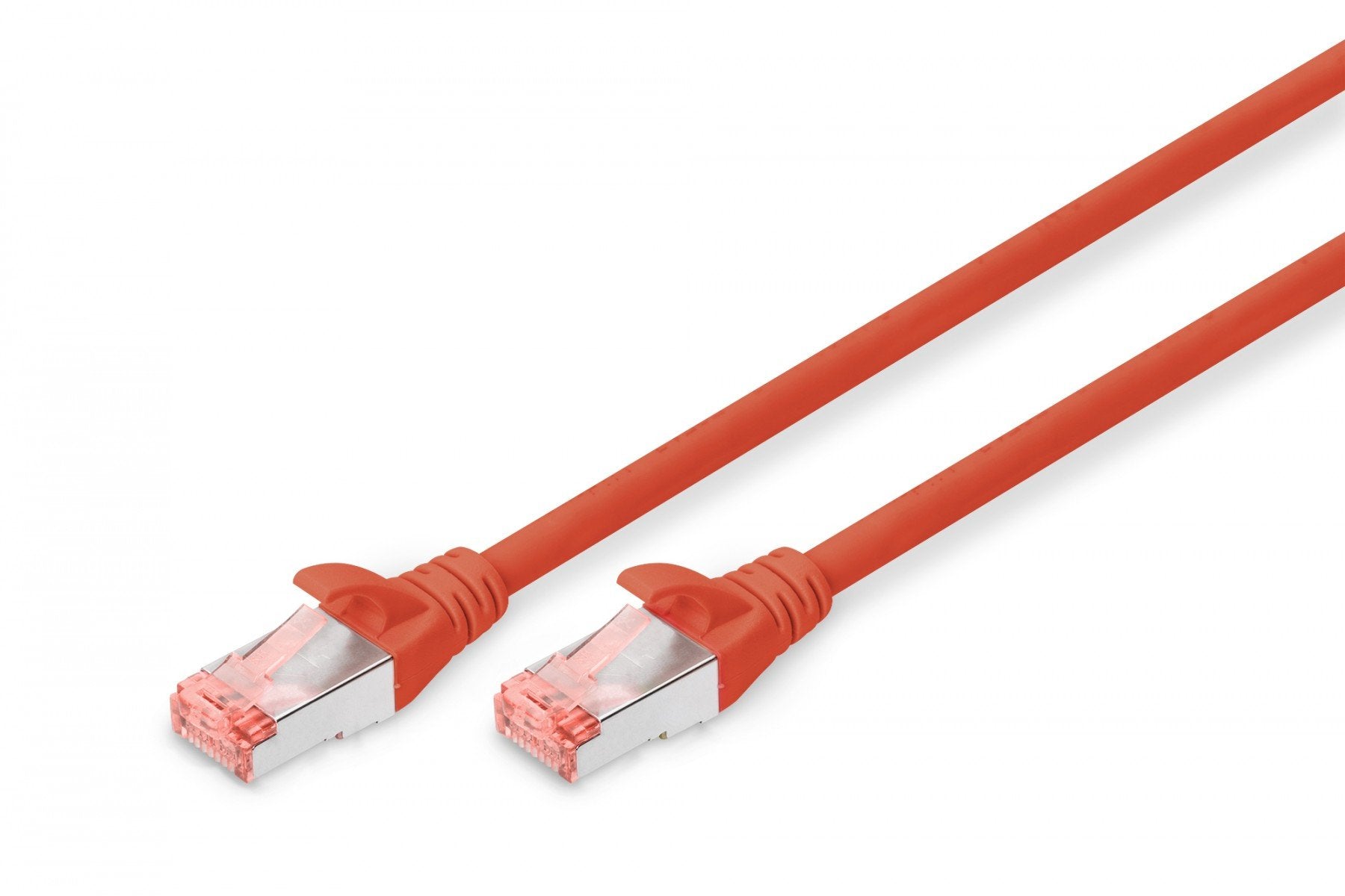 Digitus DK-1644-005/R câble de réseau Rouge 0,5 m Cat6 S/FTP (S-STP)