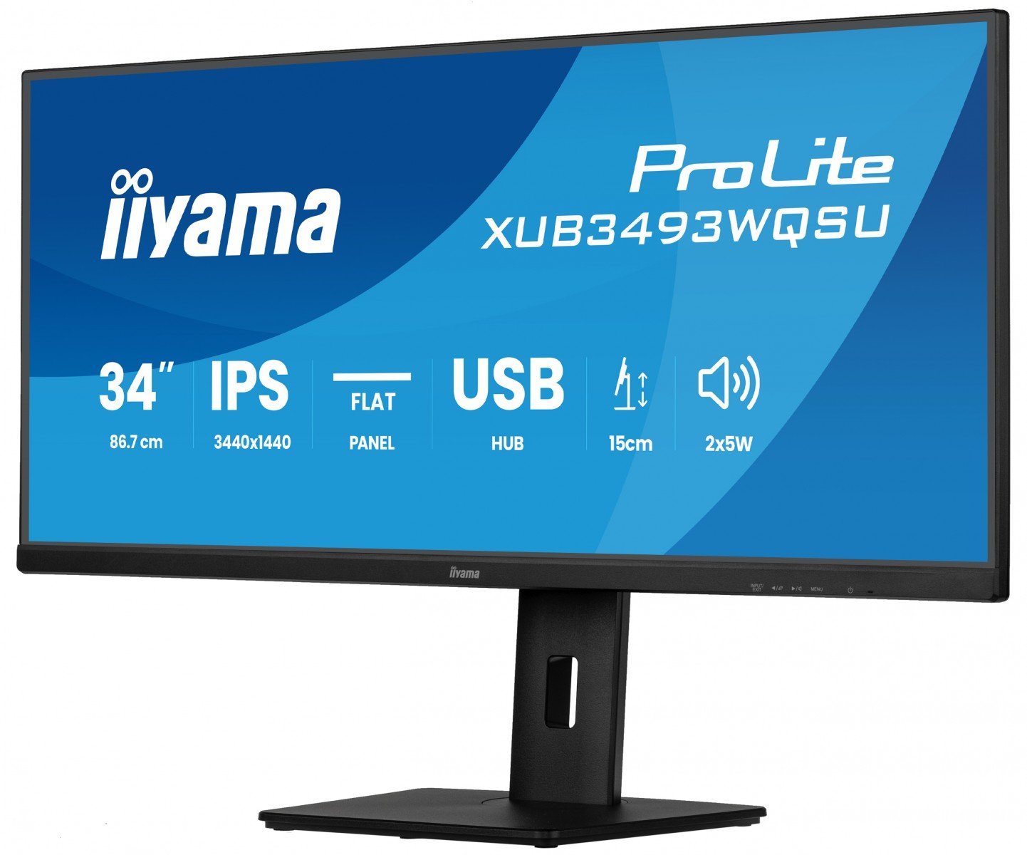 XUB3493WQSU-B6 34" UW IPS-3440x1440@120H