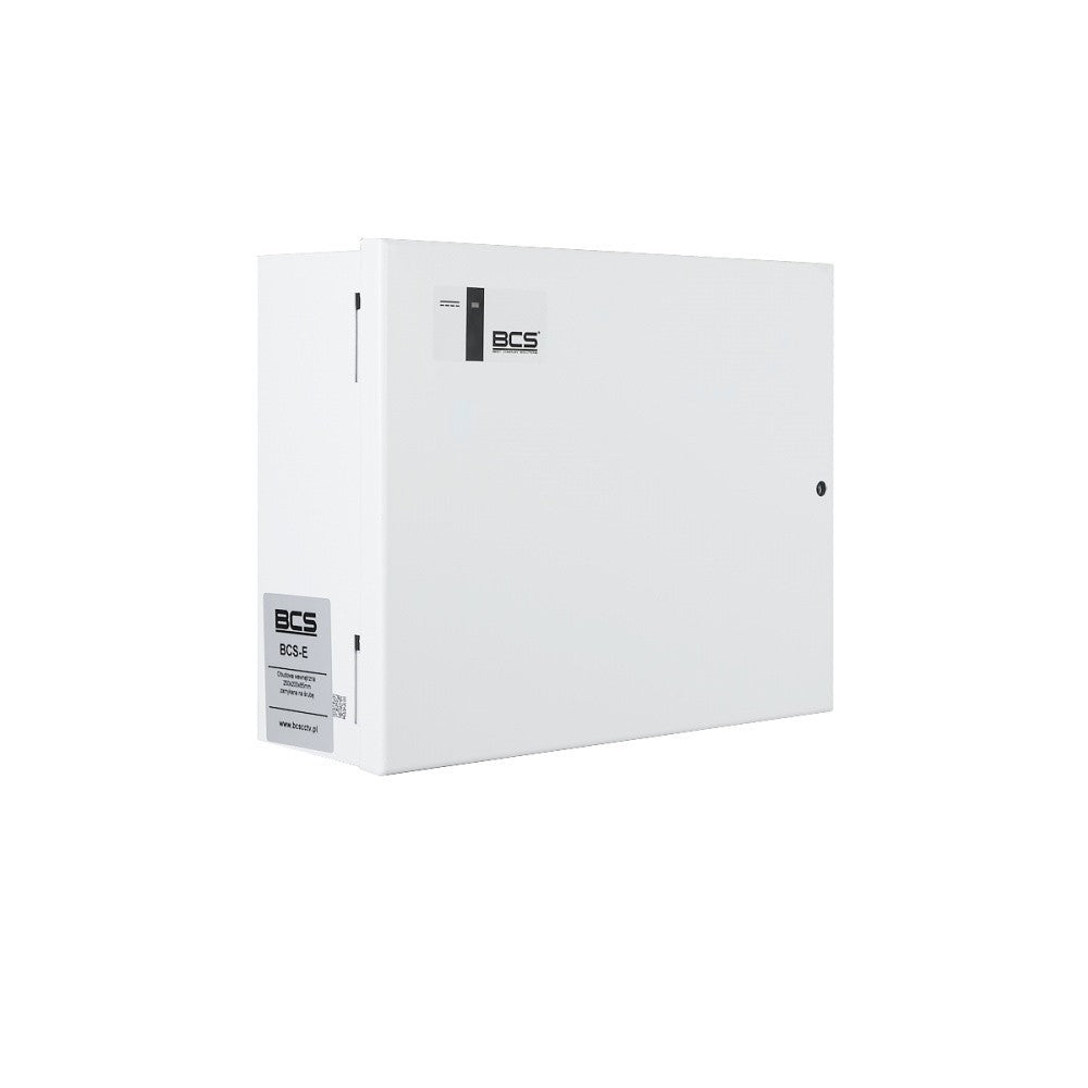 BCS BCS-E Enceinte en Acier Interne 250x200x85mm avec Antivol, Blanc