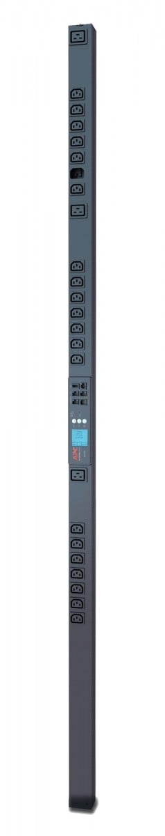 APC Metered-by-Outlet Rack PDU 2G Rack AC 200/208/230V Ethernet input IEC 60320 C20 output connectors 24 0U Black