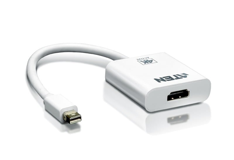 Adaptateur Mini DisplayPort vers HDMI Aten VC981-AT Blanc