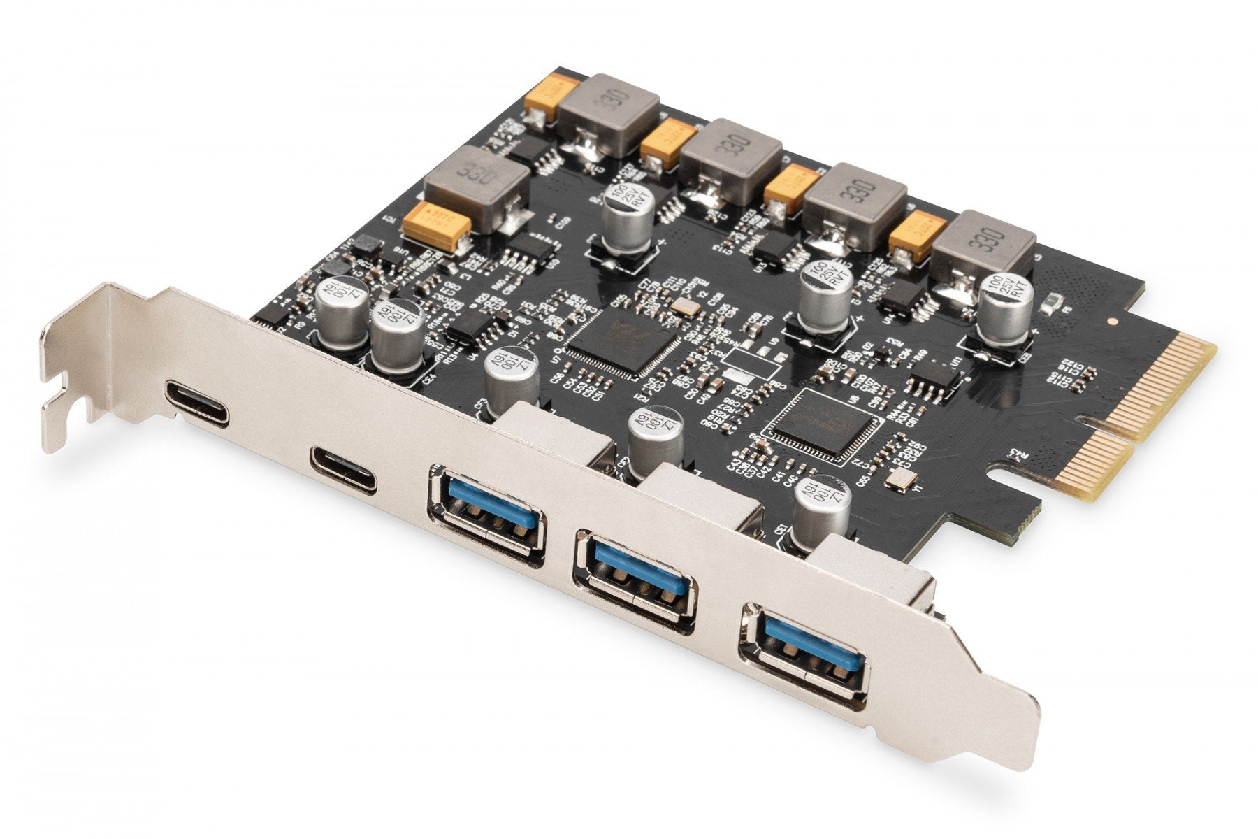 Digitus DS-30222 carte et adaptateur d'interfaces Interne USB 3.2 Gen 2 (3.1 Gen 2), USB Type-C
