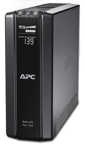 APC Back-UPS Pro 1500 UPS AC 230V 865Watt 1500VA USB output connectors 6 Belgium France