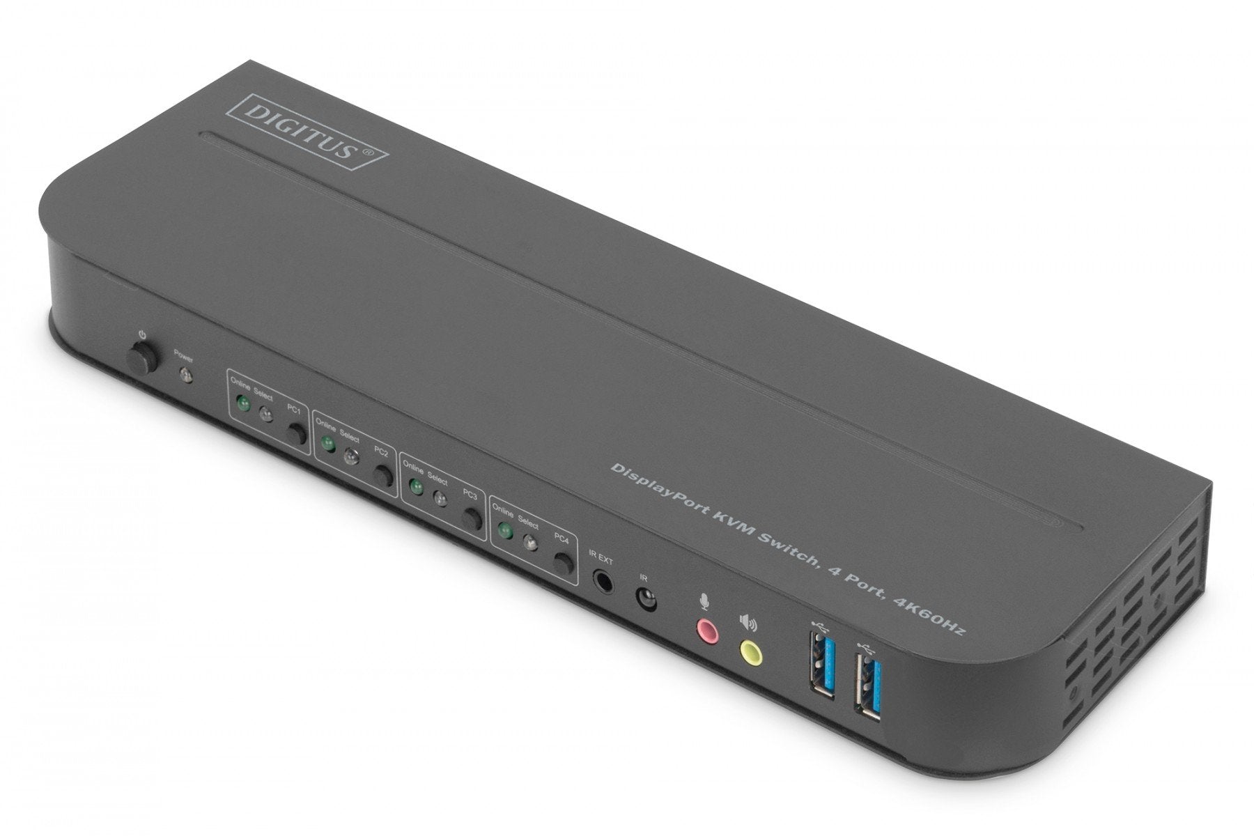 Digitus DS-12890 commutateur écran, clavier et souris Noir