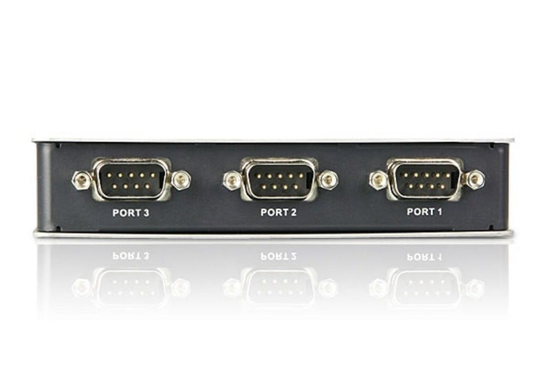 ATEN UC2324-AT station d'accueil USB 2.0 Type-B Métallique