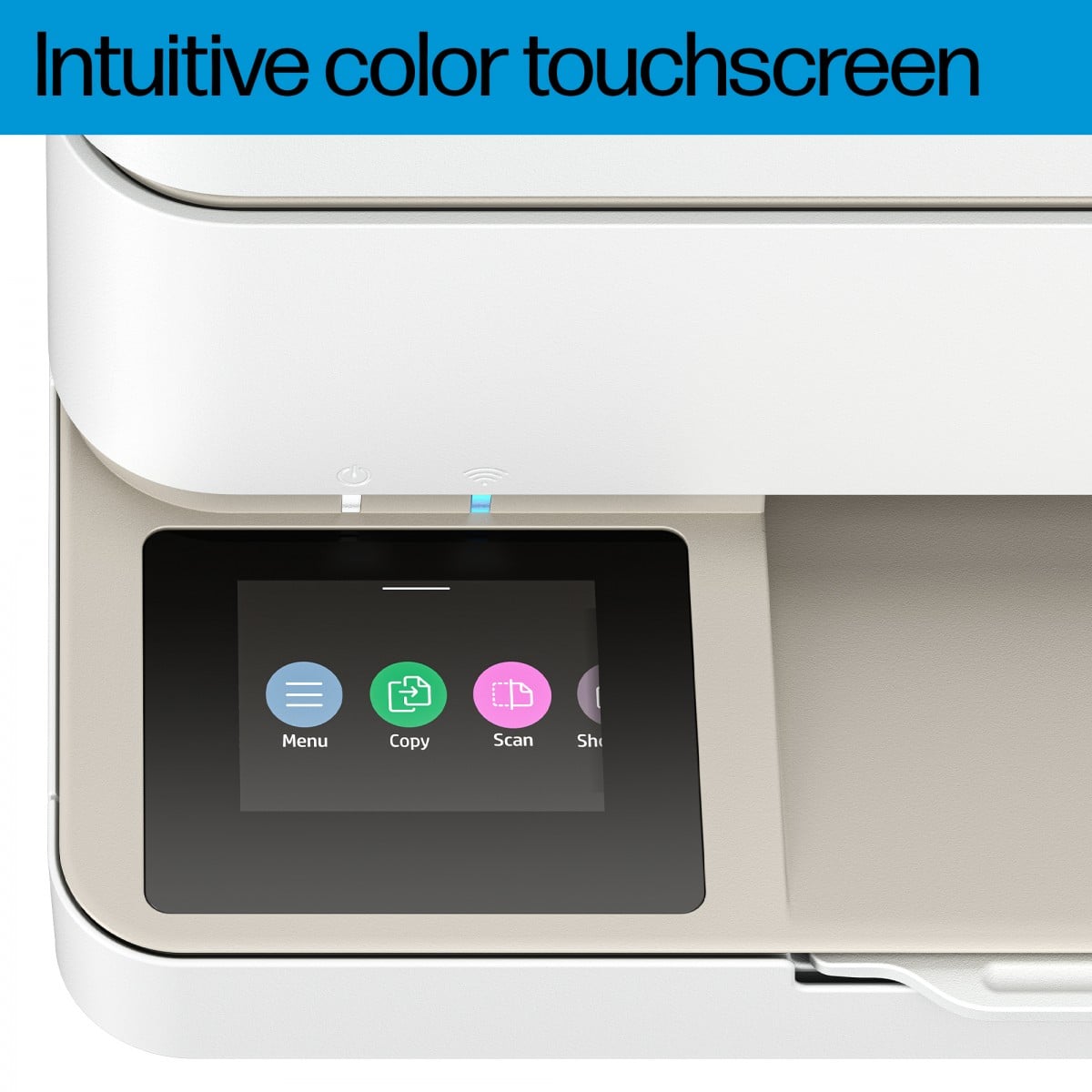HP ENVY 6110e All-in-One MFP colour inkjet 216x297mm A4 8ppm Copy 10ppm Print 100sheets USB Wi-Fi White