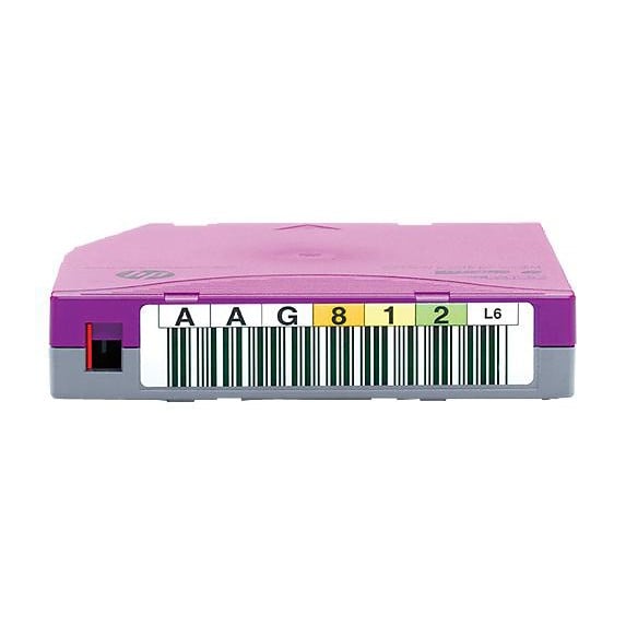 HPE LTO6 Ult 6.25TB MP WORM Cust Lbl 20p
