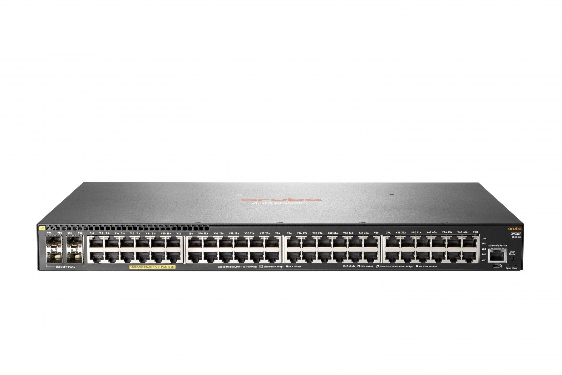 HPE Aruba 2930F 48G PoE+ 4SFP Swch