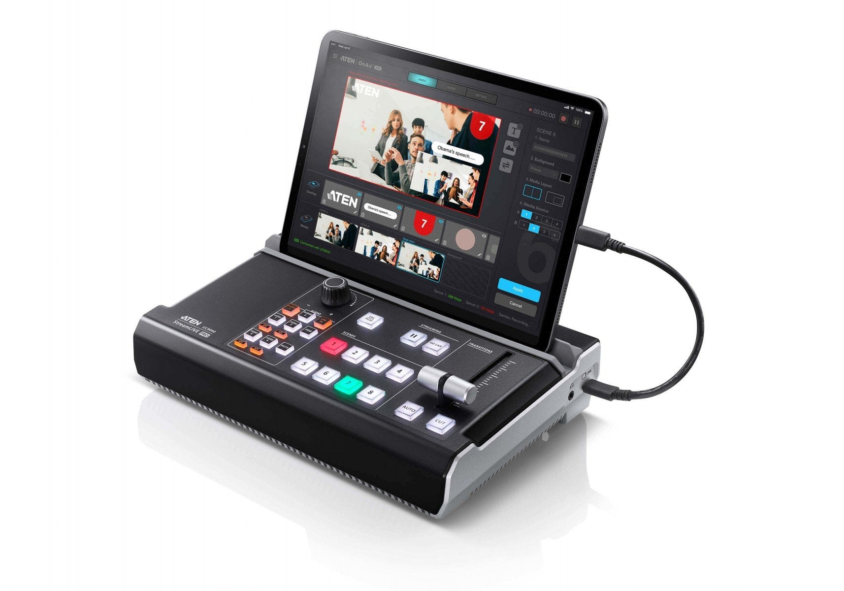 ATEN StreamLive PRO All in One UC9040 mixer multicanal