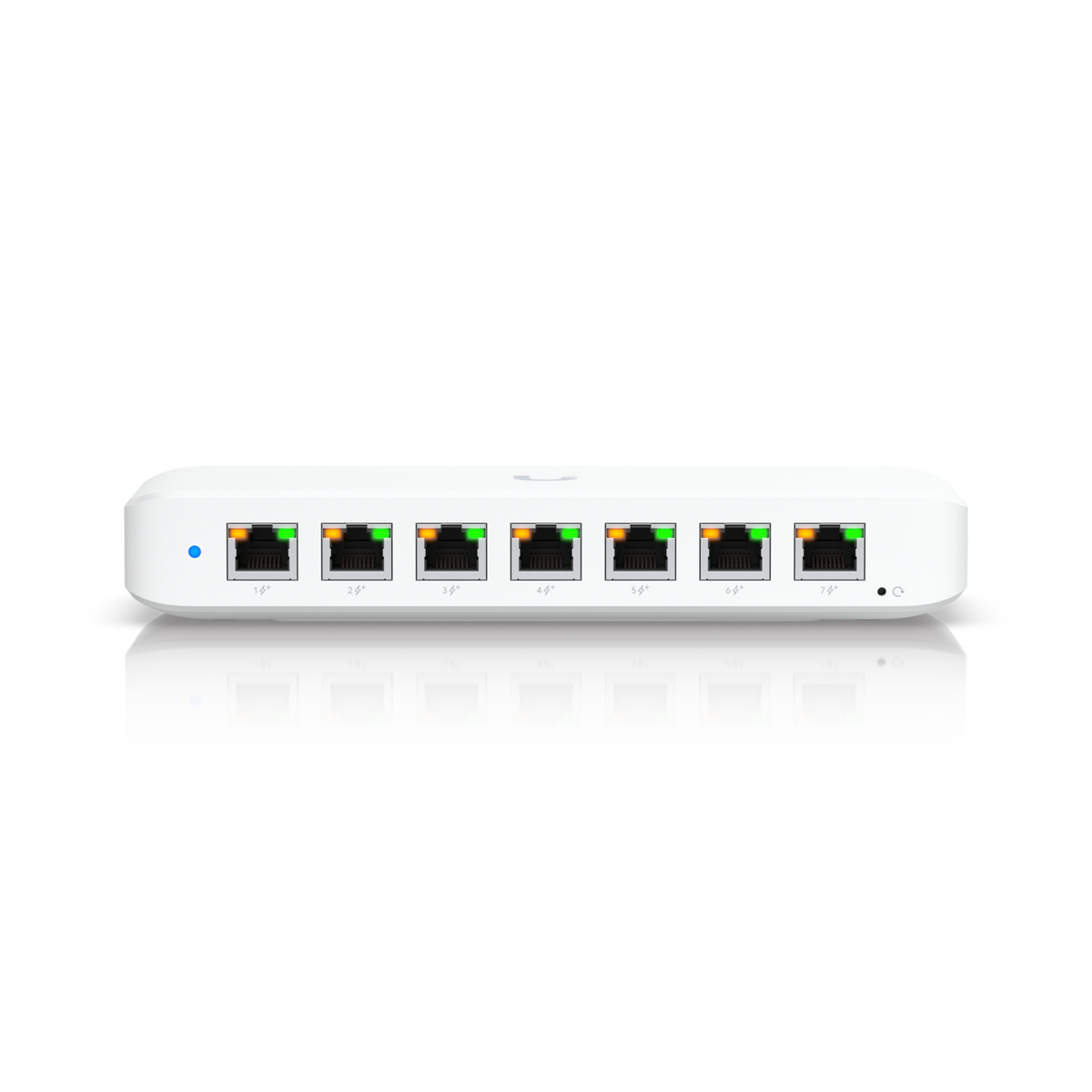 Ubiquiti USW-ULTRA-210W UniFi Commutateur 8 ports GbE PoE+ alimenté par une entrée GbE++ de 210W