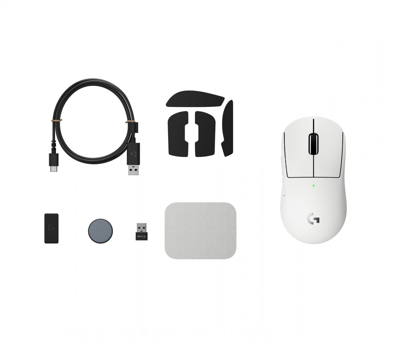 LOGITECH PRO X SUPERLIGHT 2c compact wireless gaming mouse - WHITE