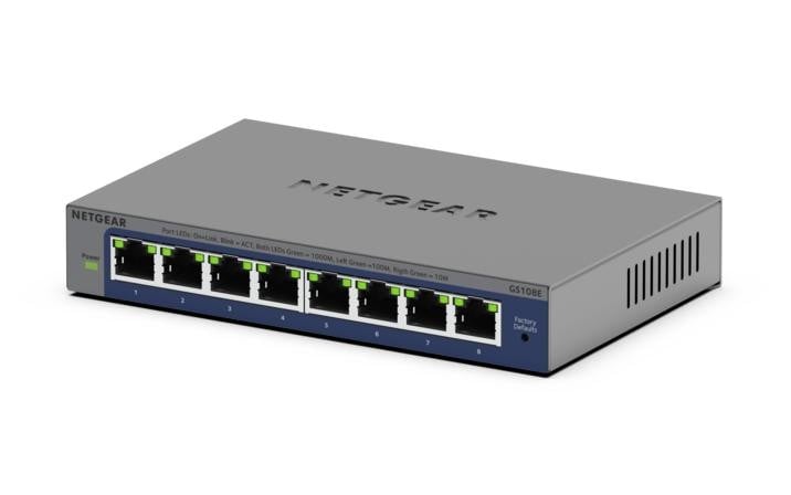 8PT GIGABIT PLUS SWITCH GS108E