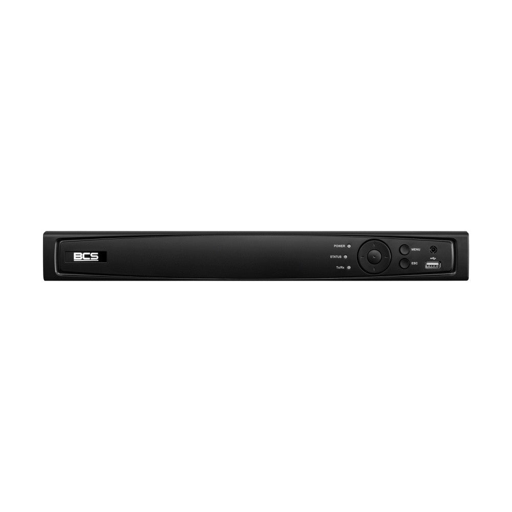 BCS BCS-V-NVR1602-4K-16P Enregistreur IP 16 canaux avec PoE et support des caméras 12 MP