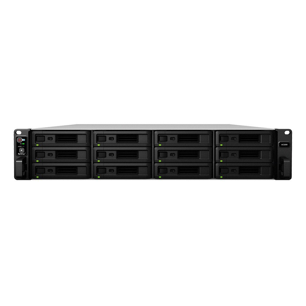 SYNOLOGY UC3200 Dual Controller SAN 12-bay Xeon 2.4GHz 8Go 1x10Go 2x1GbE LAN 2xPower Supply