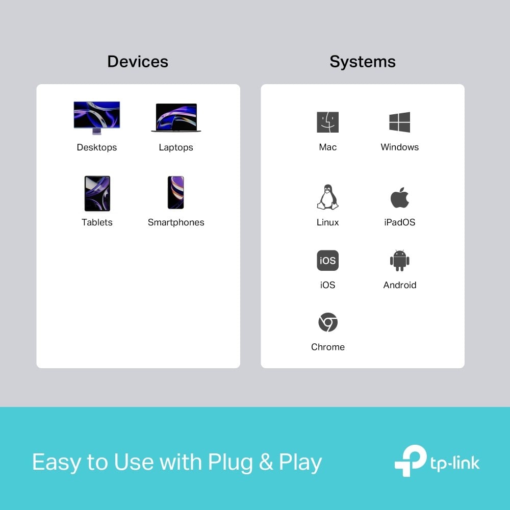 TP-Link UH3020C hub & concentrateur USB Type-C 5000 Mbit/s Gris