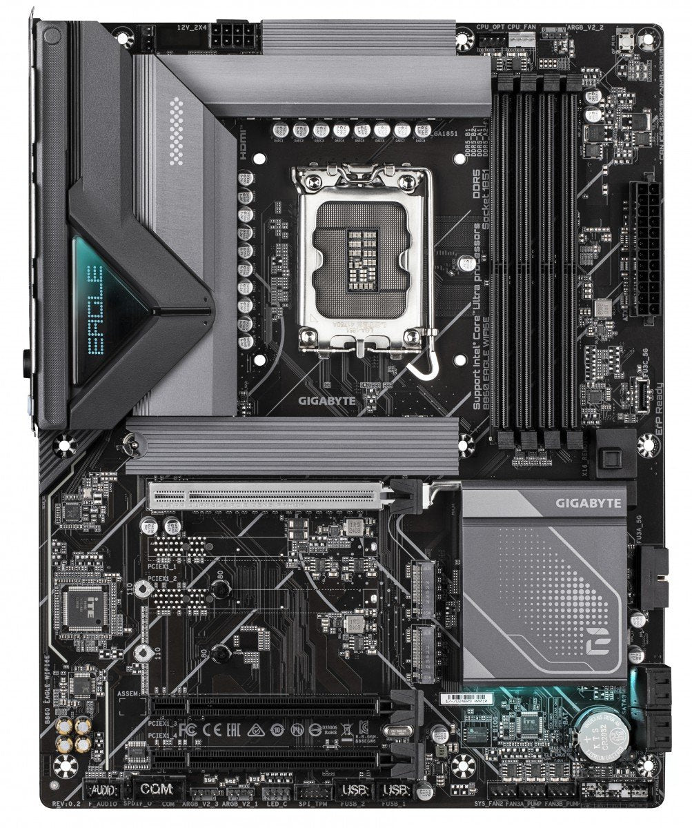 GIGABYTE B860 EAGLE WIFI6E carte mere Intel B860 LGA 1851 (Socket V1) ATX