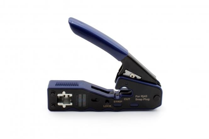 Digitus X-ML-EZ-TOOL Pince a sertir Noir, Bleu