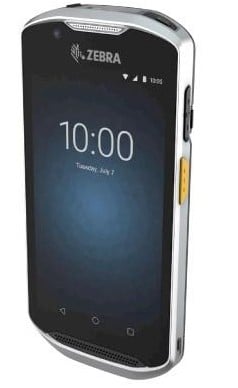 "Zebra TC57x ordinateur portable de poche 12,7 cm (5"") 1920 x 1080 pixels Écran tactile 249 g Noir, Argent"
