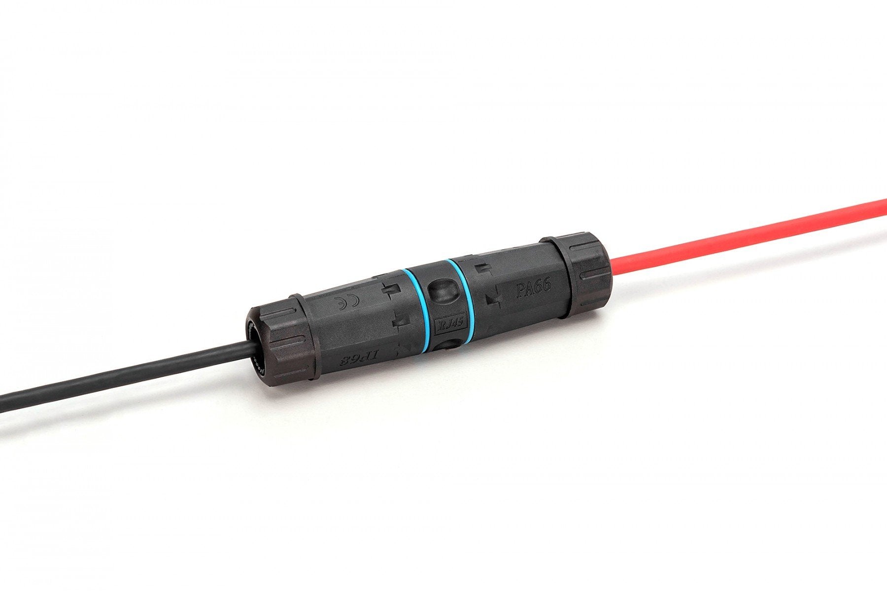 Connecteur hermétique cat.6A, protection IP68, connexion RJ45-RJ45