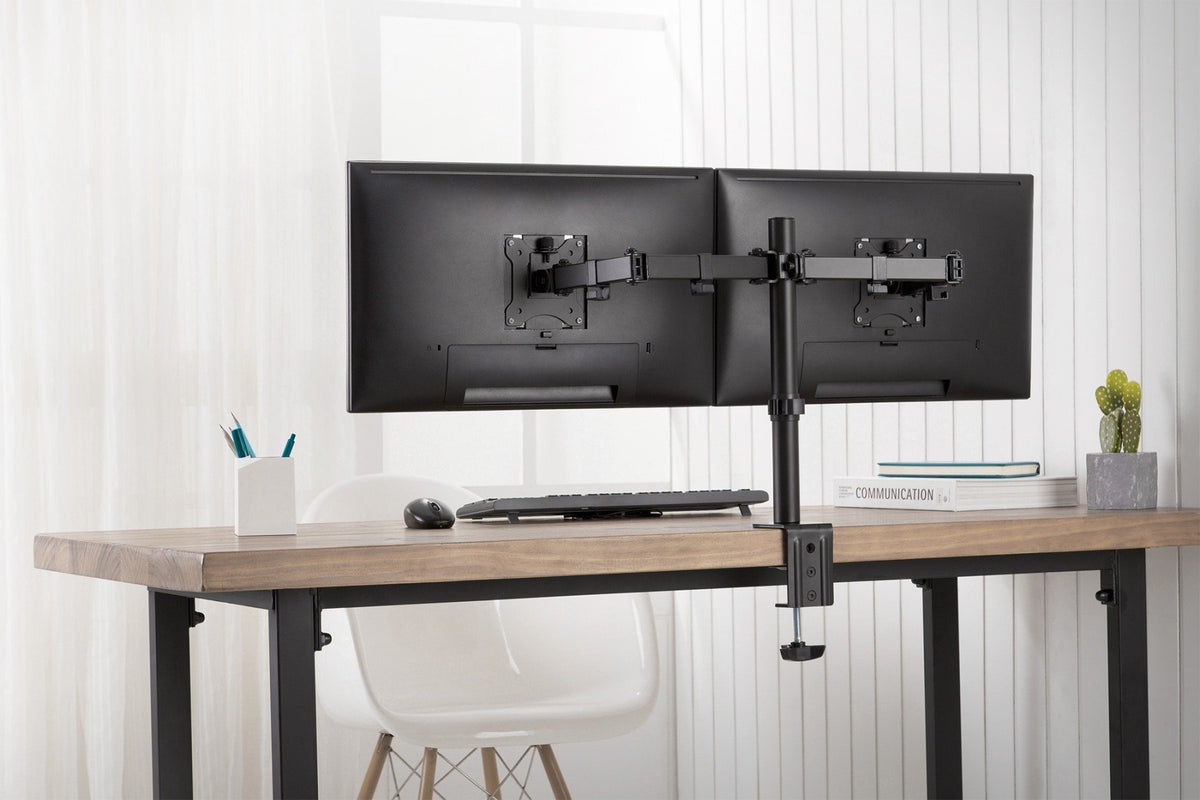 Digitus Support double écran universel avec fixation par serrage