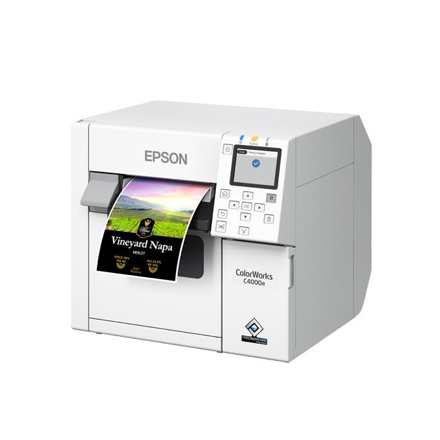 Epson C31CK03102BK Imprimante a jet d'encre couleur 1200 DPI USB filaire blanche