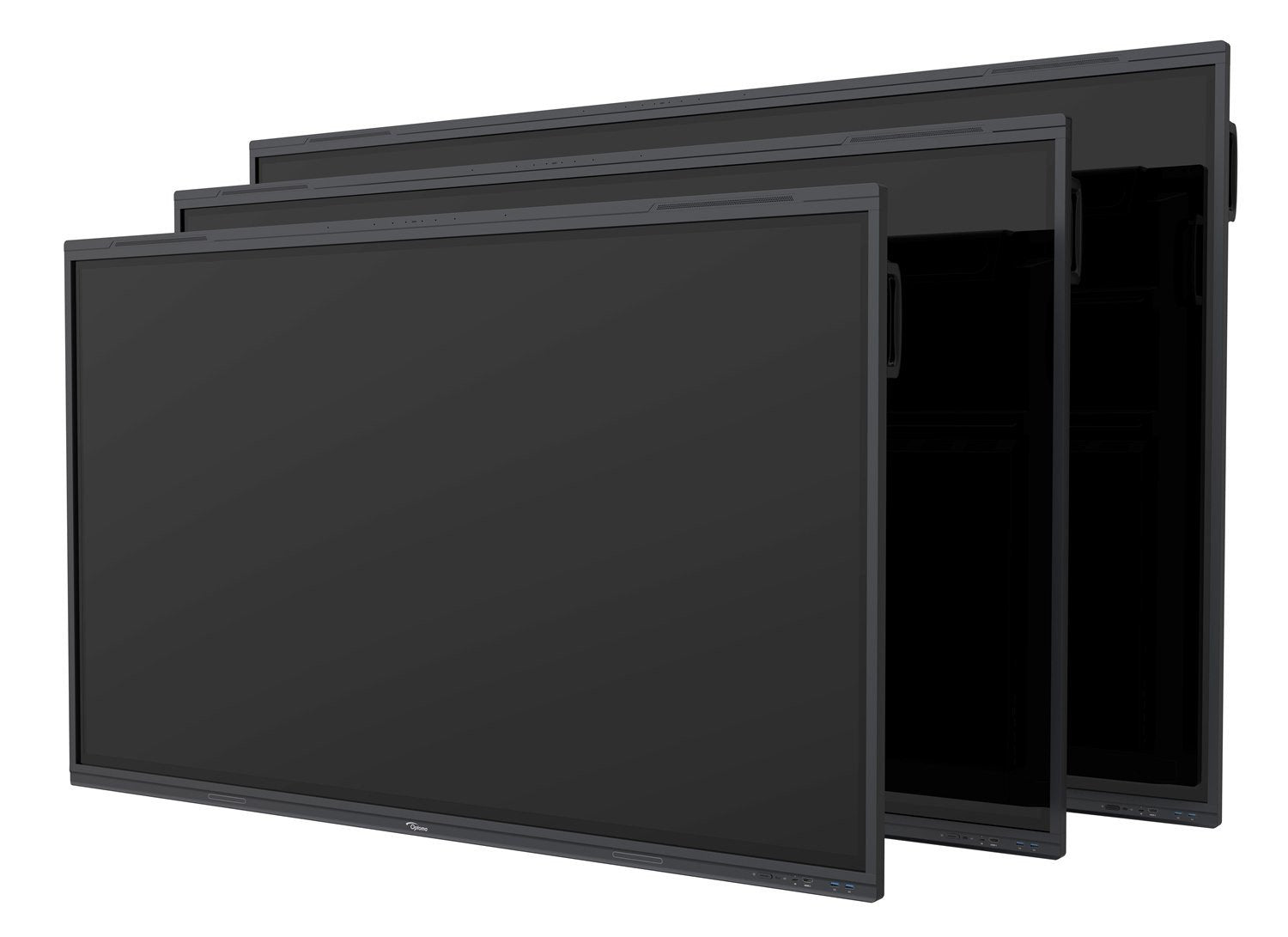 OPTOMA 5753RK 75p 400cd/m2 UHD Interactive 4K Multi-Touch-Display Android 13 Integrated Google Play Store