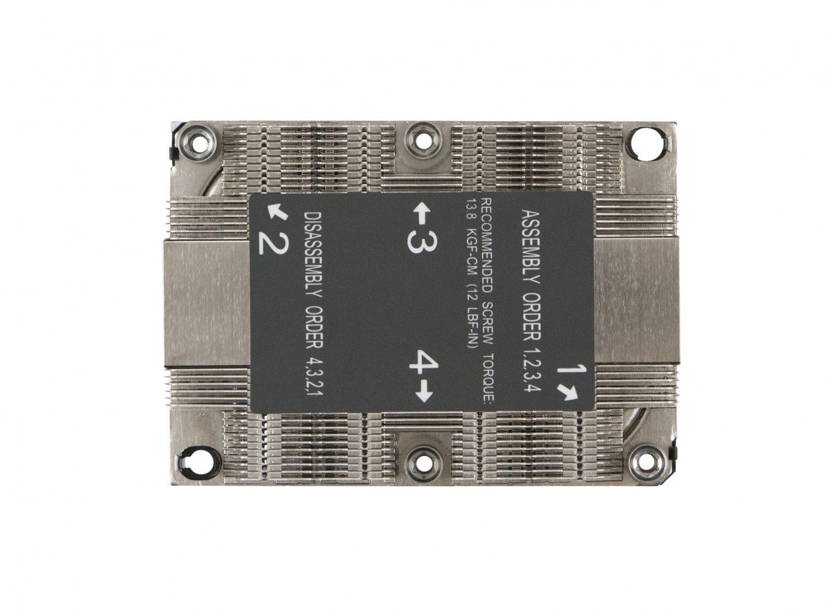 Supermicro 1U PASSIVE CPU HEATSINK Processeur Dissipateur thermique/Radiateur